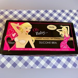 Oh Baby Silicone Strapless Backless Bra - Nude - Lady Princess Intimates